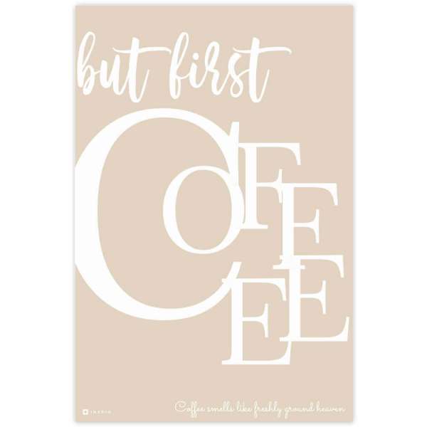 Képek falra - BUT FIRST COFFEE