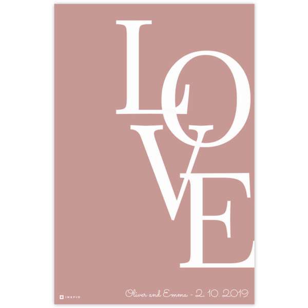 Modern, stílusos LOVE falikép