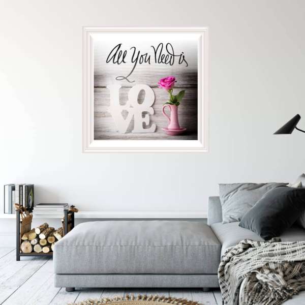 Öntapadós tapéta falra - All You ..., rózsa