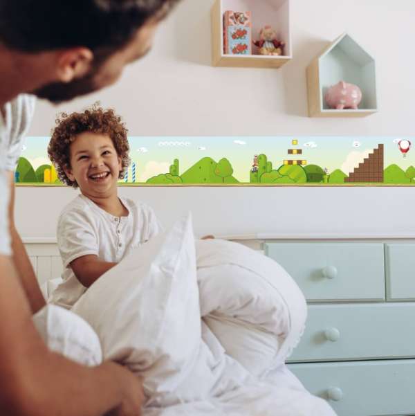 Bordűr - Super Mario