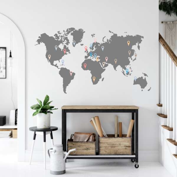 Falfestés minták - Térkép kijelzővel