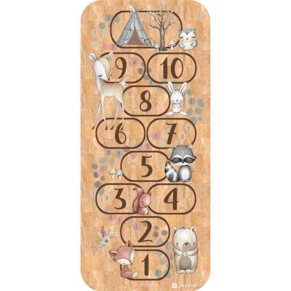 Szőnyeg gyerekszobába parafából - ugróiskola