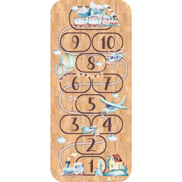 Gyermek parafaszőnyeg - ugróiskola