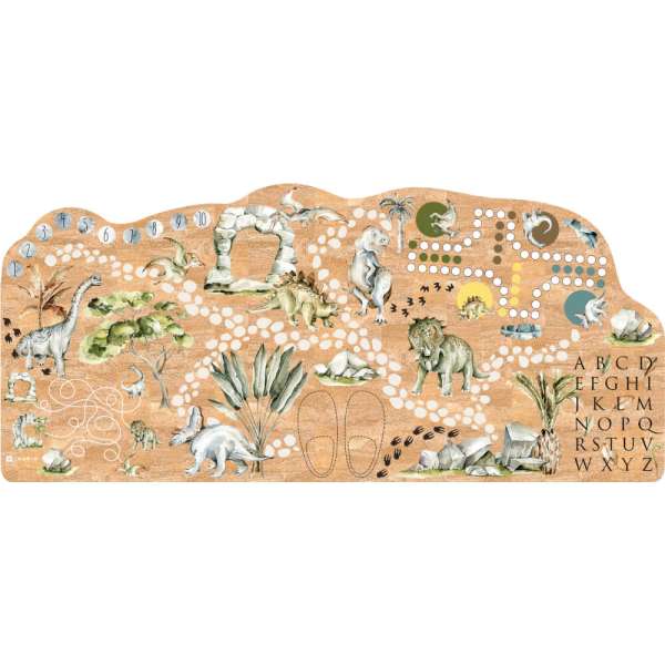 Gyerekszőnyeg fiúknak ágy mellé - Dínók