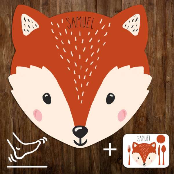 INSPIO gyerekszőnyeg - Róka