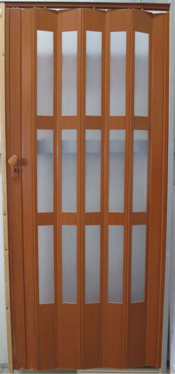 Arizona kazettás harmonika ajtó, cseresznye