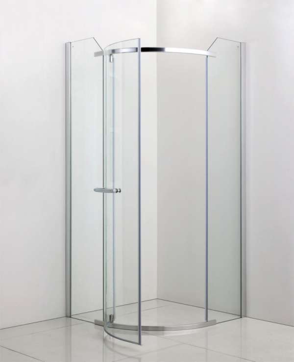 Clear üveg zuhanykabin, 90x90x190 cm