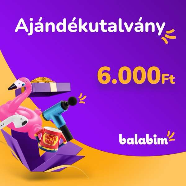 Ajándékutalvány 6.000 Ft értékben