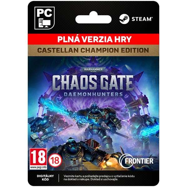 Warhammer 40,000: Chaos Gate - Daemonhunters (Castellan Champion Kiadás) [Steam] - PC