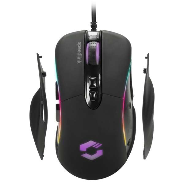 Gamer egér Speedlink Sicanos RGB Játékos egér, Fekete