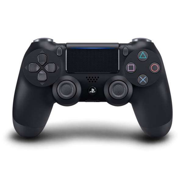 Sony DualShock 4 V2 vezeték nélküli vezérlő, jet fekete