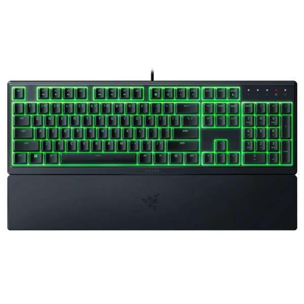 Gamer billentyűzet Razer Ornata V3 X Low-profile Membrane RGB Billentyűzet, US kiosztás