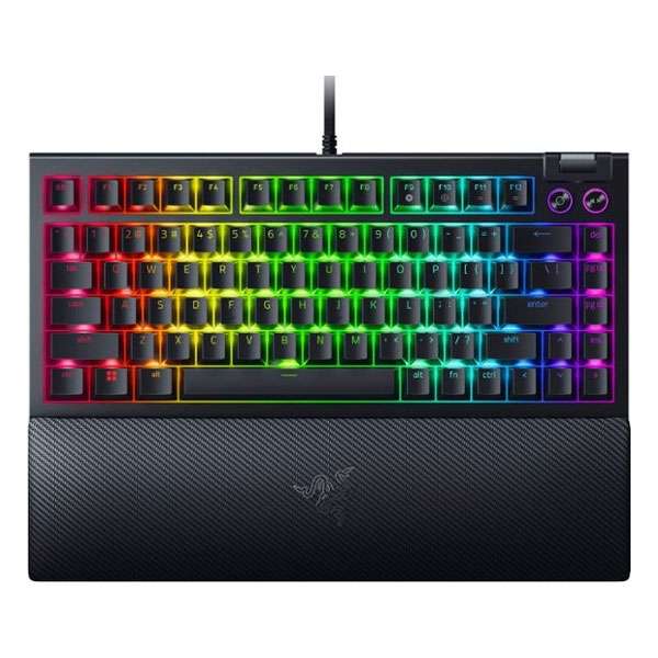 Razer feketeWidow V4 75%, fekete