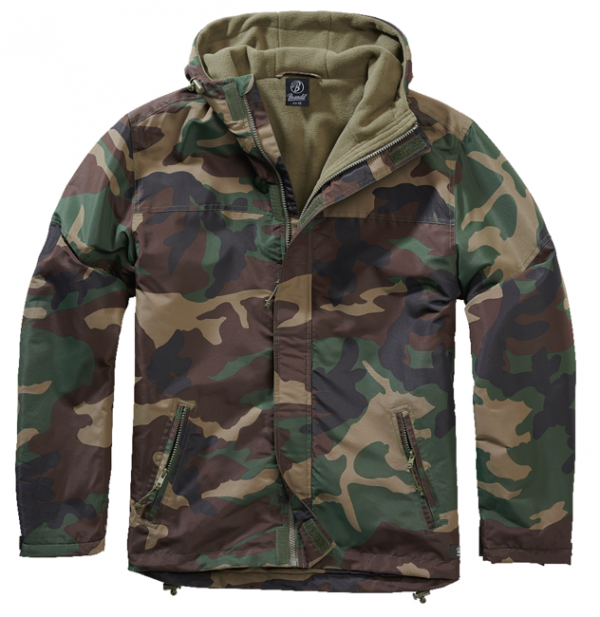 Brandit Windbreaker Frontzip viharkabát, woodland