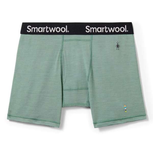 Smartwool Férfi boxer M MERINO BOXER BRIEF BOXED, sage