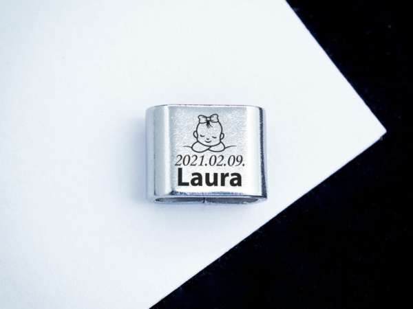 Kislányom egyedi MoMents acél medál