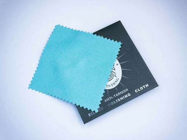 Anti-Tarnish ékszerápoló és tisztító velúr kendő