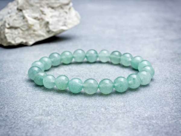 Aventurin ásvány karkötő