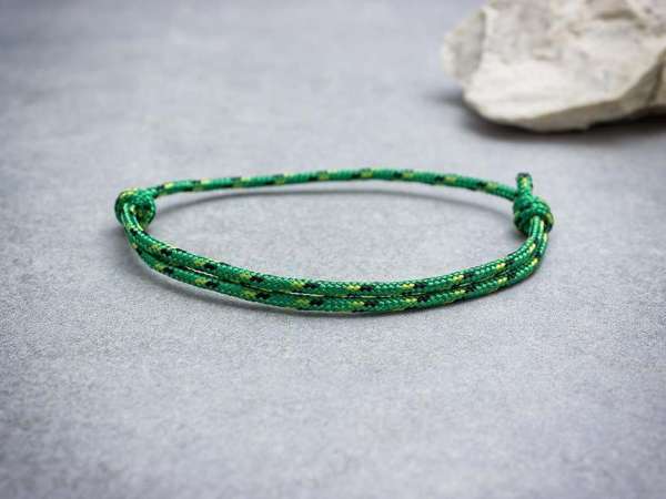 Eufória zöld paracord karkötő