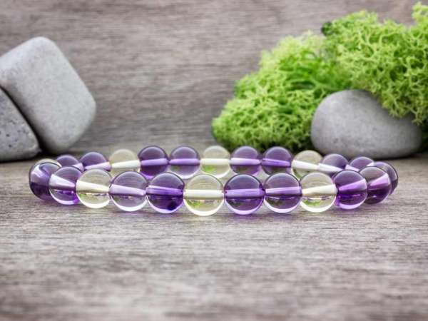 Ametrin ásvány karkötő