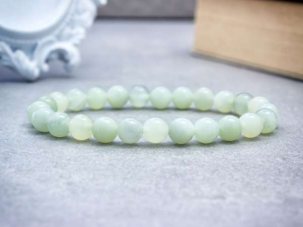 Belső béke jáde ásvány karkötő