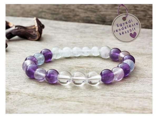 Immun erősítő allergia elleni ásvány karkötő