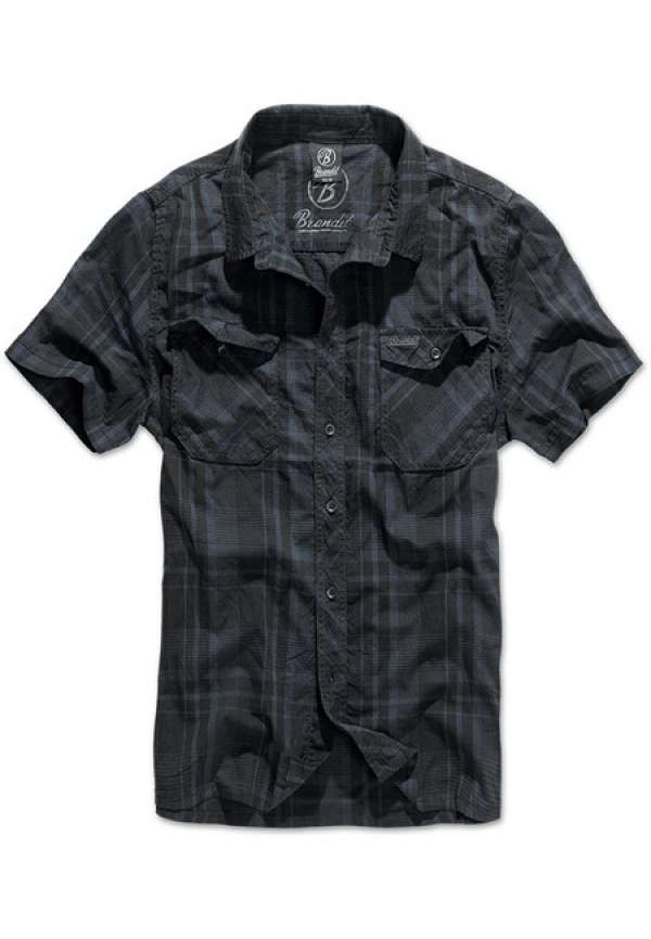 Brandit Roadstar Shirt blk/blue