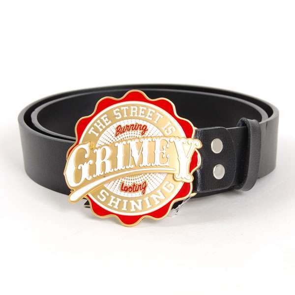 Grimey Wear Shining Belt Gold