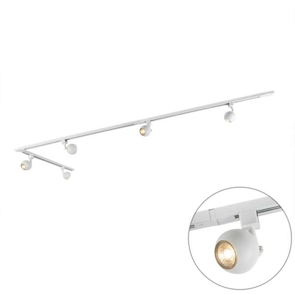 Okos 1 fázisú sínrendszer 5 Wifi GU10 fehér - Gissi