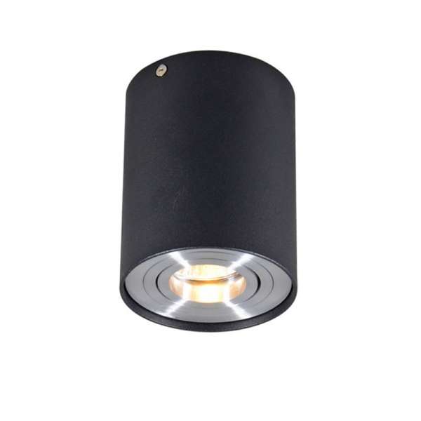 6 db-os mennyezeti spotlámpa készlet Rondoo Up sötétszürke