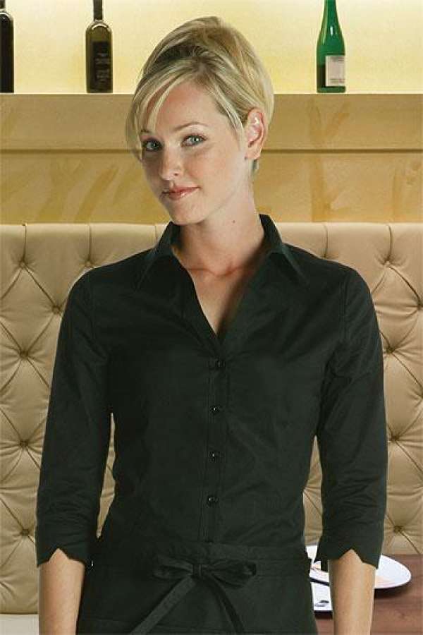 Exkluzív női pincérblúz Chef works - 2 színben