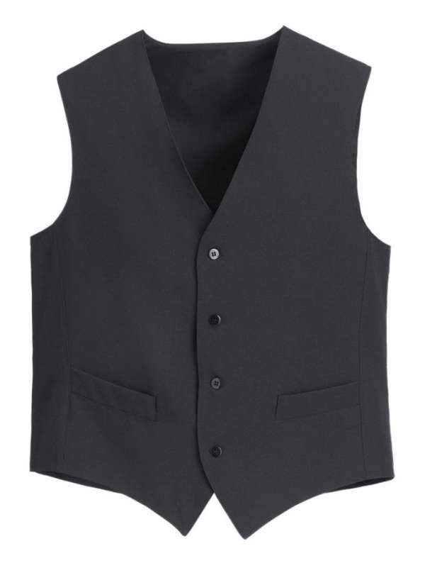 Férfi pincér mellény EGOchef Carlo - fekete