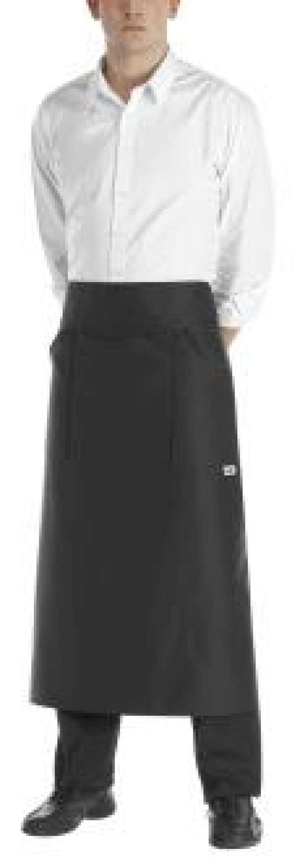 Csapos derék kötény EGOchef fekete/bordó