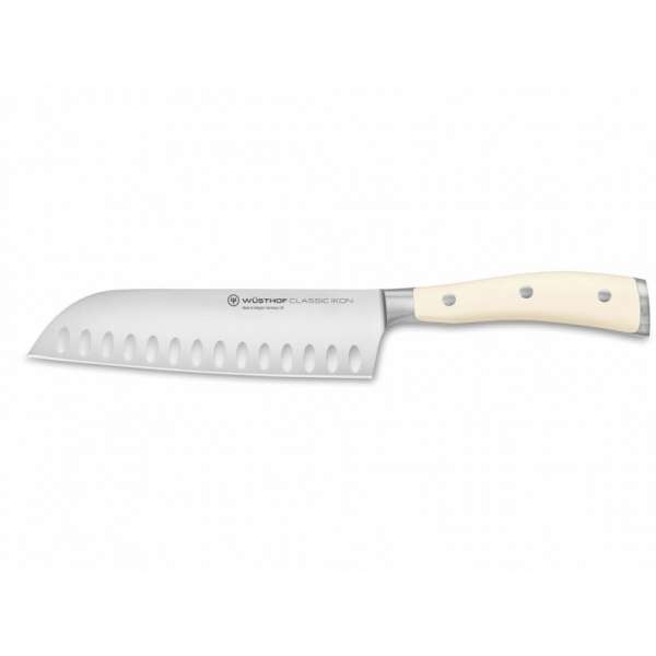Japán kés Santoku Wüsthof CLASSIC IKON créme 17 cm 4176-0