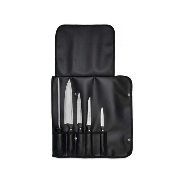 Wüsthof GOURMET szakács rolltáska felszereléssel - 6 darabhoz 9785