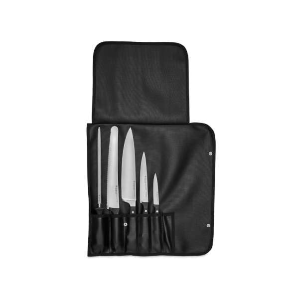 Wüsthof szakács öszetekerhető táska felszereléssel - 6 darabhoz 9788