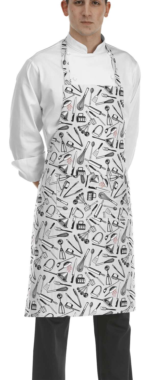 Szakács nyakkötény EGOchef zsebbel - gasztro eszközök