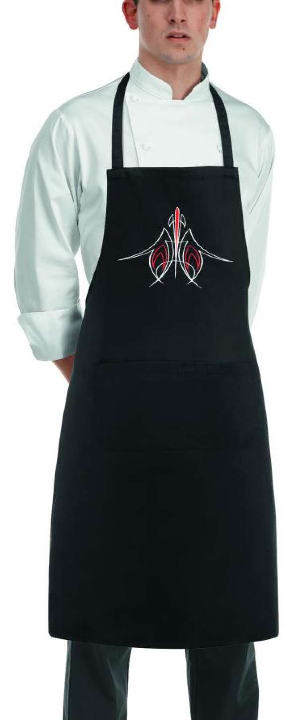 Szakács nyakkötény EGOchef BIKER zsebbel