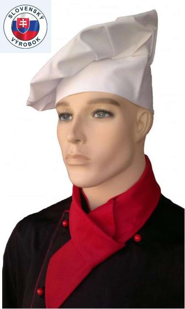 Magas szakács sapka - különböző színekben