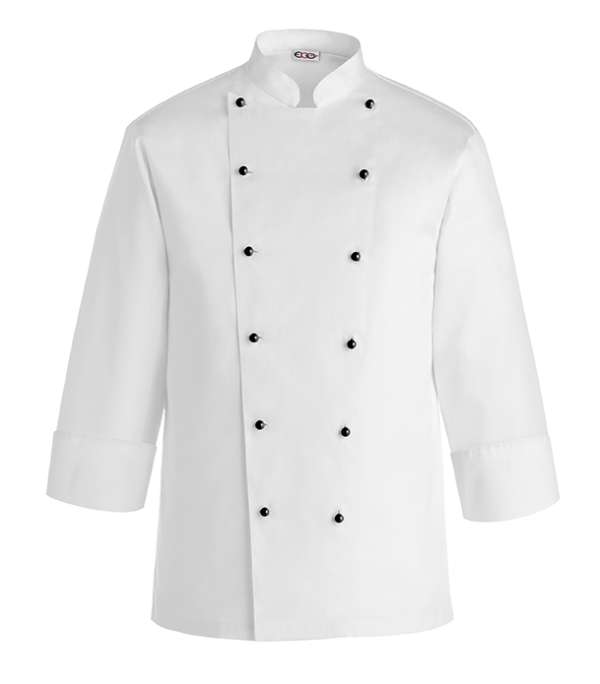 Szakácskabát EGOchef AIR 100% pamut - fehér