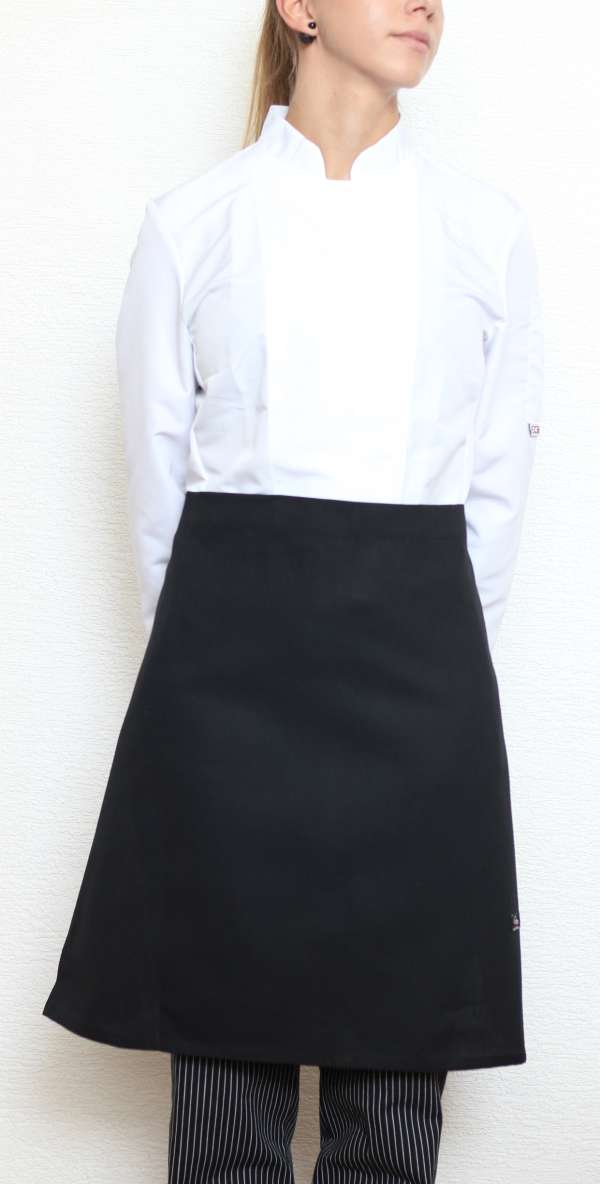 NŐI szakácskötény rövid 100% pamut - különböző színekben