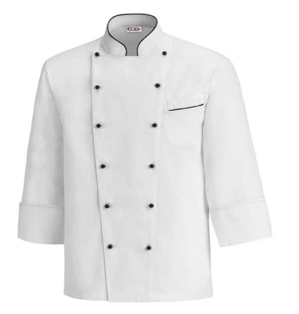 Szakácskabát EGOchef BIG BOY - 5XL - 7XL - hosszú ujjú