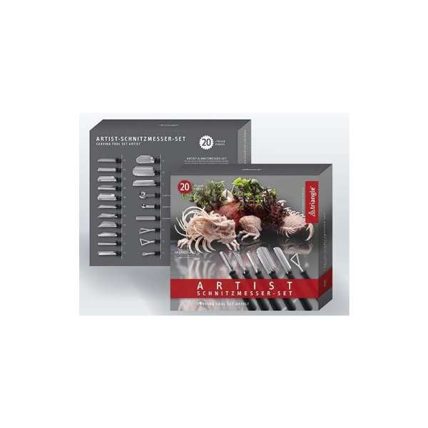 Késkészlet Triangle ARTIST - 20 darabos