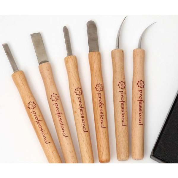 Késkészlet LP 6 x P véső tokban