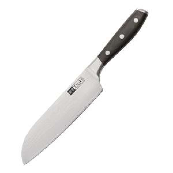 Tsuki kés damaszkuszi acélból 18 cm - Santoku