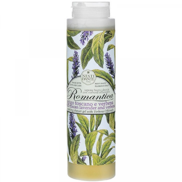 Nesti Dante Romantica - Lavanda-Verbena - Levendula-verbéna hab- és tusfürdő - 300 ml