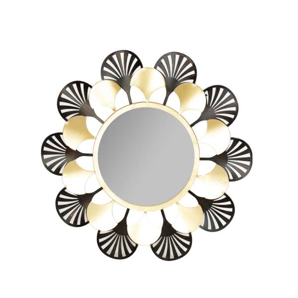 Sahara - Legyező formájú arany-fekete tükör