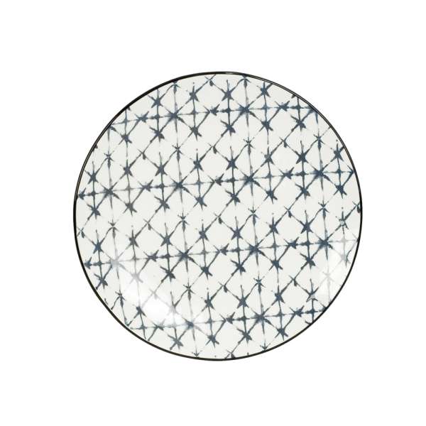 Sky-Csillag mintázatú főételes tányér
