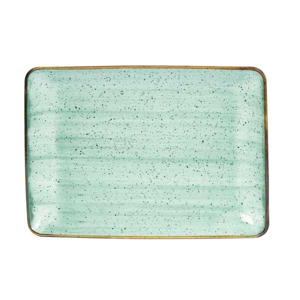 Mimosa - Téglalap alakú kerámia tányér