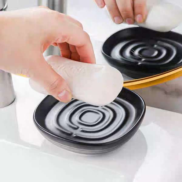 Fekete szappantartó